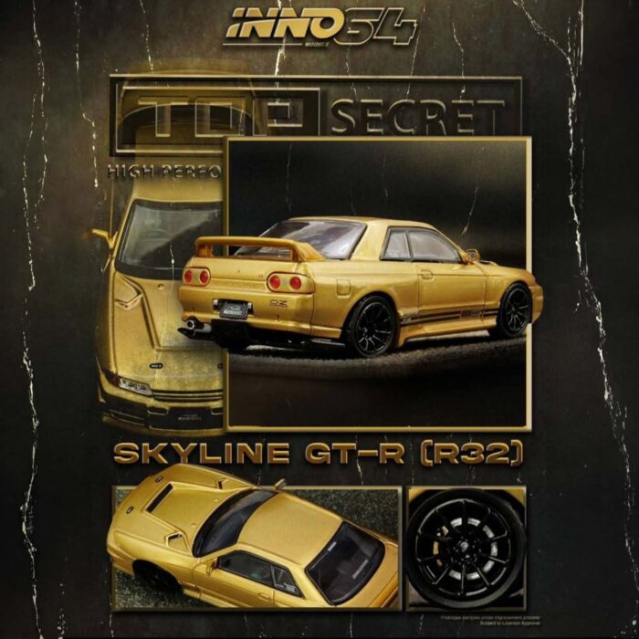 Inno64 - Nissan Top Secret BNR32 GT-R (650R)