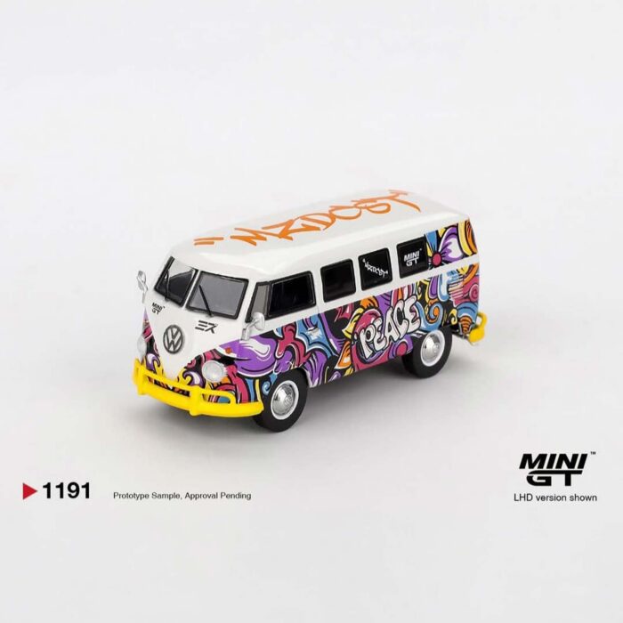 Mini Gt - 1967 Volkswagen T1 Micro Bus 1191, lhd