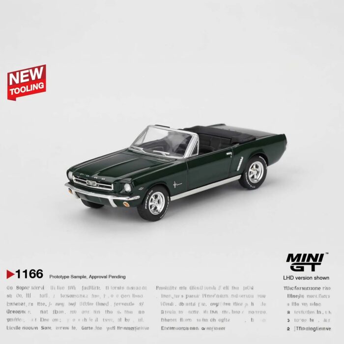 Mini Gt - 1964 Ford Mustang Convertible 1166, lhd