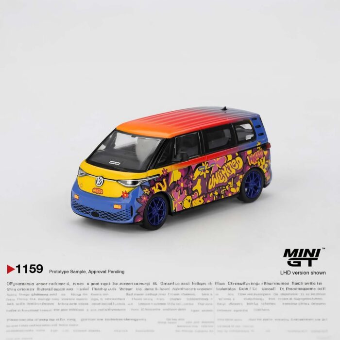 Mini Gt - 2025 Volkswagen ID.Buzz KW/BBS, lhd