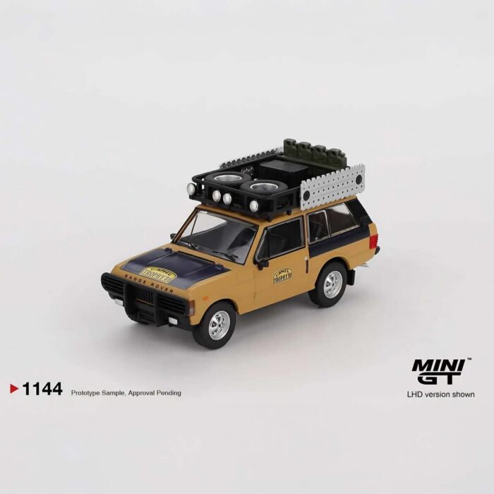 Mini Gt - 1981 Range Rover C.Swoboda & K. Mentel Winner Camel lhd