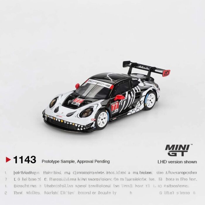 Mini Gt - 2025 Porsche 911 (992) GT3 R #77GTD PRO AO Racing Petit Le Mans lhd