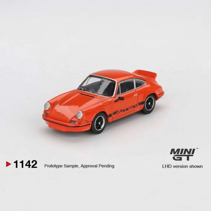Mini Gt - 1973 Porsche 911 Carrera RS 2.7 Tangerine - lhd