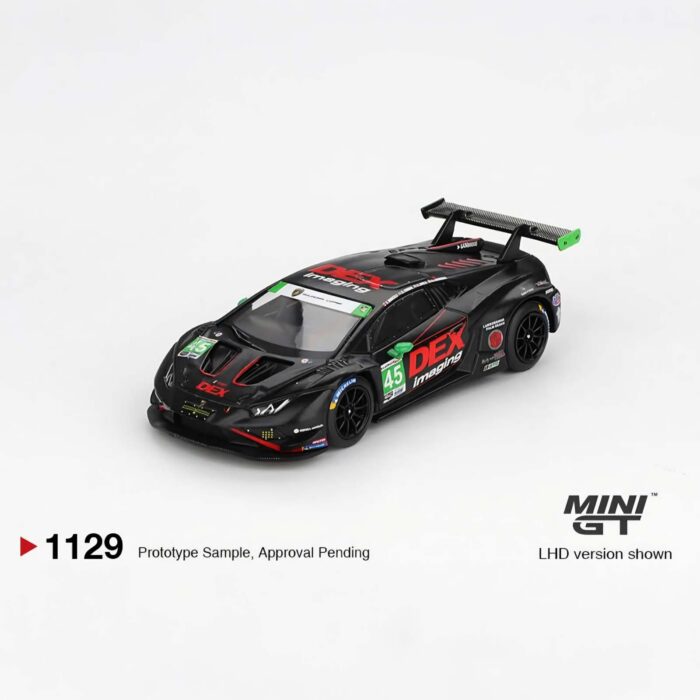 Mini Gt - 2024 Lamborghini Huracan GT3 Evo 2 #45 Dex Imaging Daytona 24hrs lhd