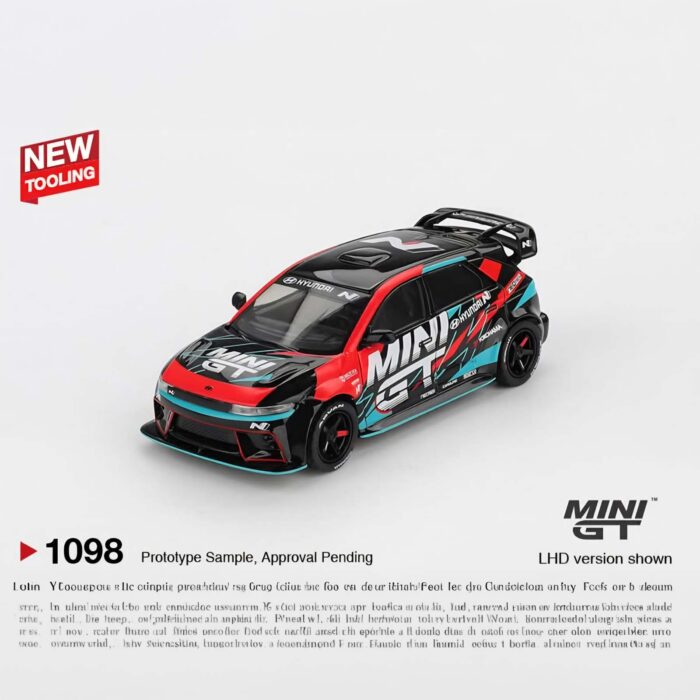 Mini Gt - 2025 Hyundai Ioniq 5N Mini GT RS-01T Tokyo Auto Salon lhd