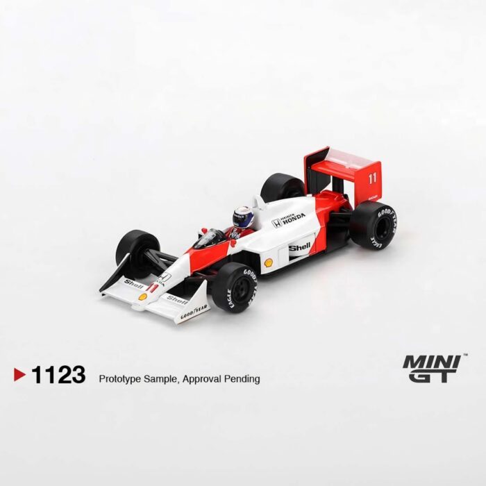 Mini Gt - 1988 McLaren MP4/4 #11 Alain Prost Japanese Grand Prix 2nd Place