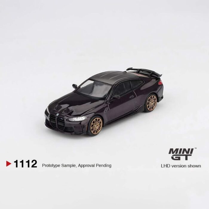 Mini Gt - 2021 BMW M4 (G82) Performance, Daytona violet blister