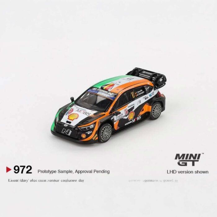 Mini Gt - 2023 Hyundai i20 N Rally 1 #11 Rally Croatia lhd