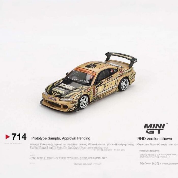 Mini Gt - 1999 Nissan Silvia S15 Top Secret D1GP