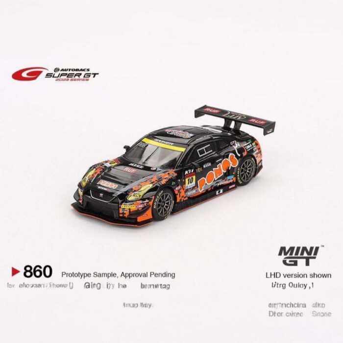 Mini Gt - 2023 Nissan GT-R (R35) Nismo GT3 ##10 Ponos Gainer GT-R Gainer *Super GT Series