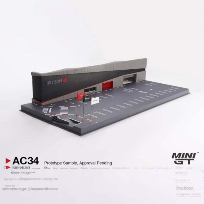 Mini Gt - 2024 Nissan Diorama Motorsport & Customizing Nismo Operation Center