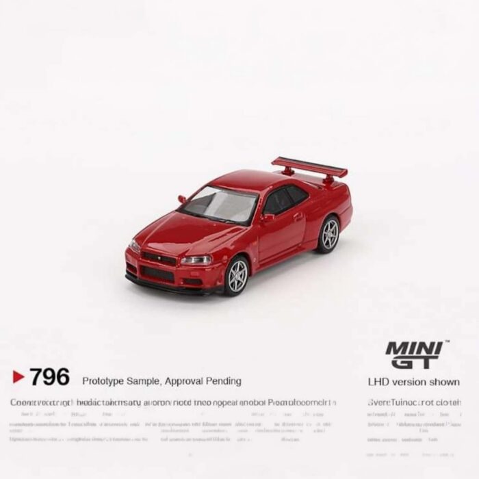 Mini Gt - 1999 Nissan Skyline GT-R (R34) V-Spec