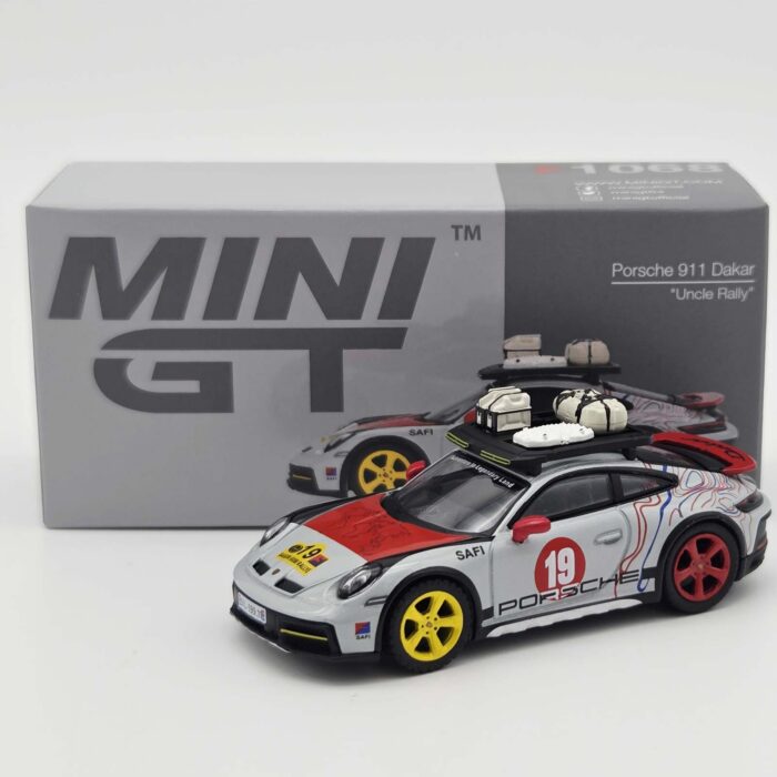 Mini Gt - 2024 Porsche 911 (992) Dakar Uncle Rally