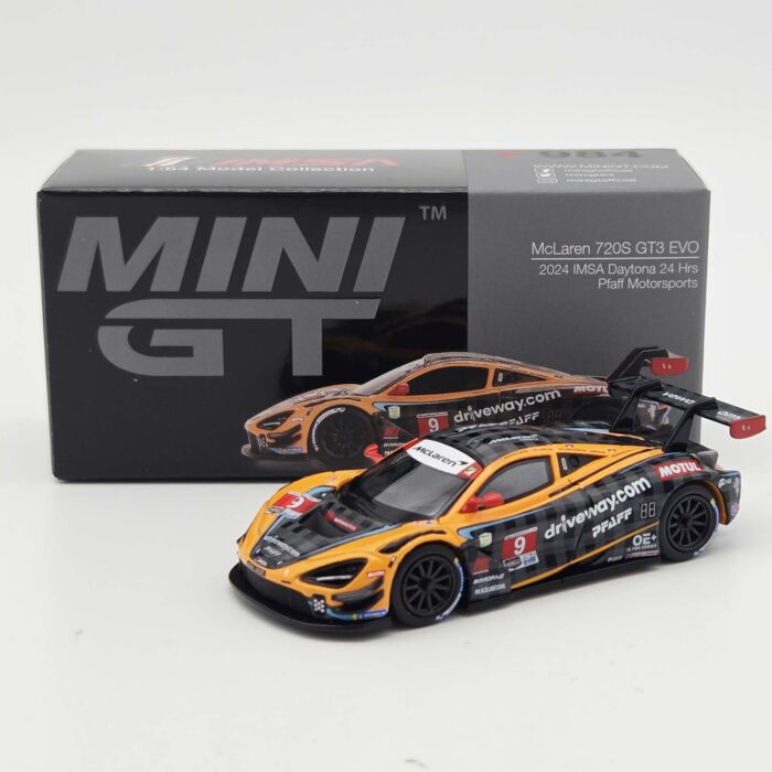 Mini Gt - 2024 McLaren 720S GT3 Evo   zonder seal