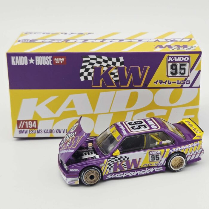 Mini Gt - 1989 BMW M3 (E30) *Kaido KW* V1