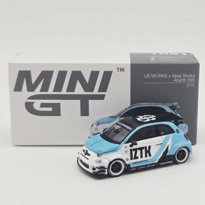 Mini Gt - 2024 Fiat Abarth 595 LB-Works X Abas Works *IZTK