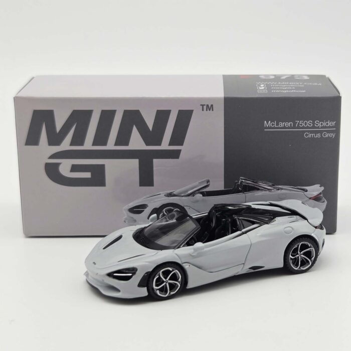 Mini Gt - 2024 McLaren 750S Spider Cirrus  zonder seal