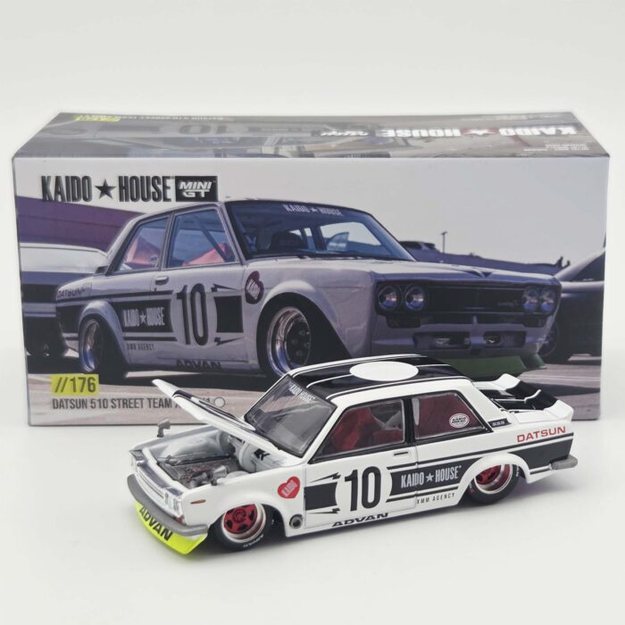 Mini Gt - 1969 Datsun 510 Street Team XMM V1