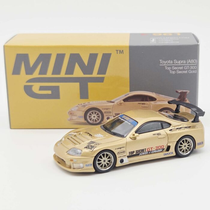 Mini Gt -  2023 Totota Supra MK4 (A80) Top Secret GT-300
