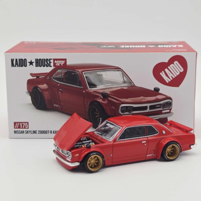 Mini Gt - 1969 Nissan Skyline GT-R (KPGC10) Kaido Street V1