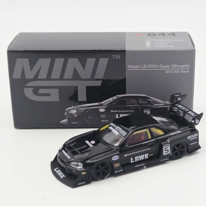 Mini Gt - 2024 Nissan Skyline GT-R (R34) Super Silhoutte