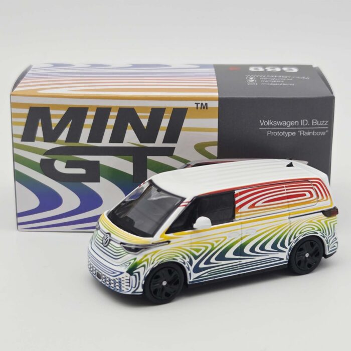 Mini Gt - 2022 Volkswagen ID. Buzz, Prototype Rainbow