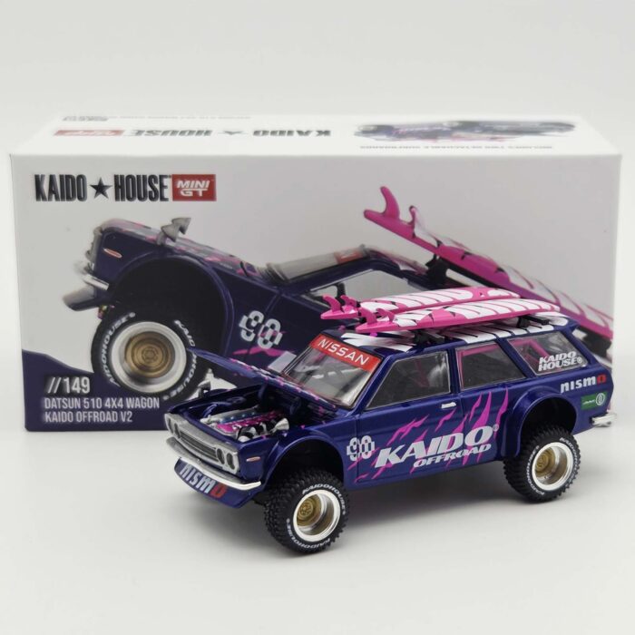 Mini Gt - 1969 Datsun 510 Wagon 4x4 Kaido