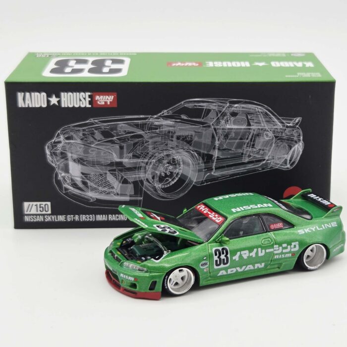 Mini Gt - 1995 Nissan Skyline GT-R (R33) Imai Racing V1