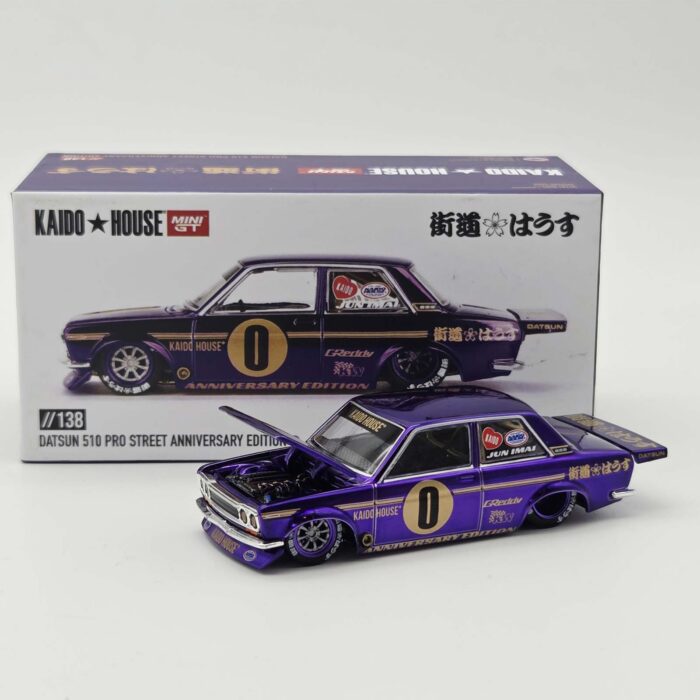 Mini Gt - 1969 Datsun 510   zonder seal