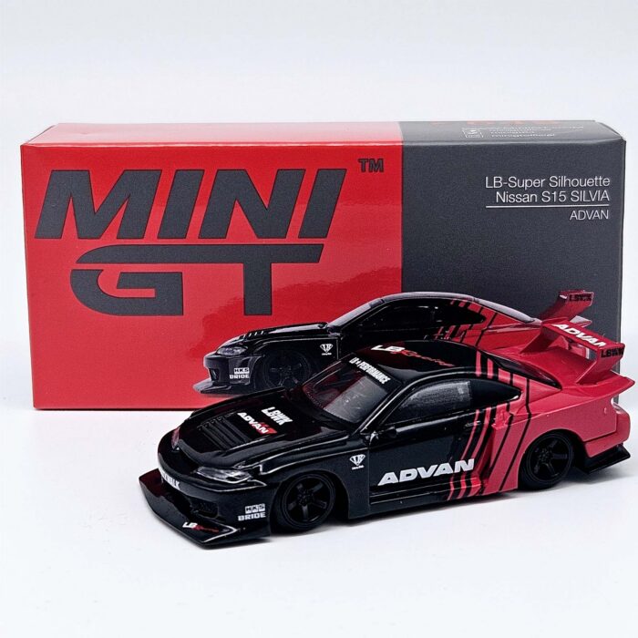 Mini Gt - 1999 Nissan Silvia (S15) LB- Super Silhouette