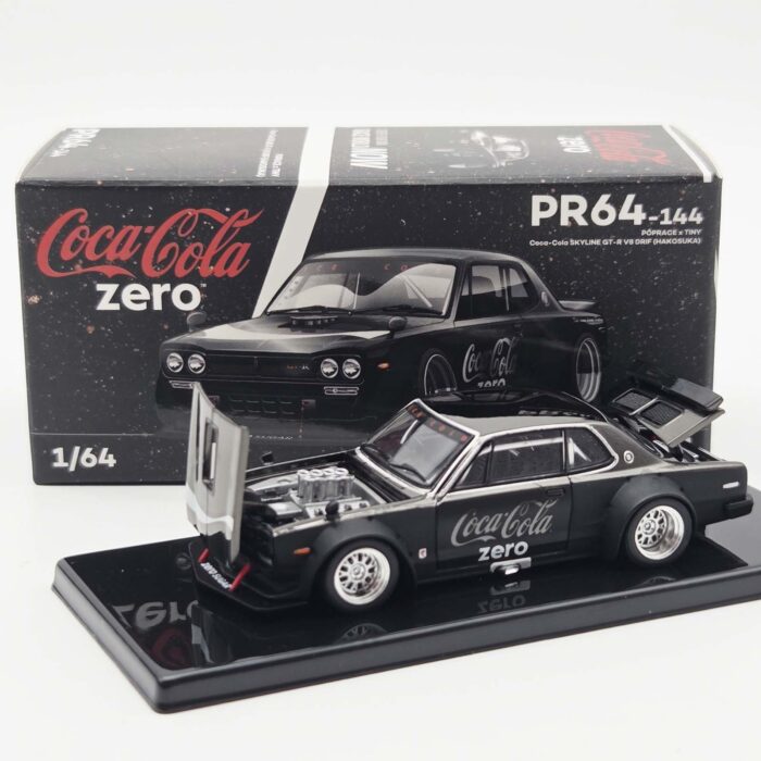 Pop Race - Nissan Skyline GT-R V8 Hakosuka, Coca-Cola zero