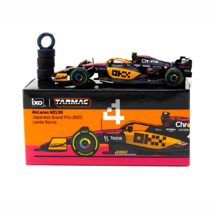 Tarmac - 2022 McLaren MCL36 #4 Lando Norris Japanese Grand Prix