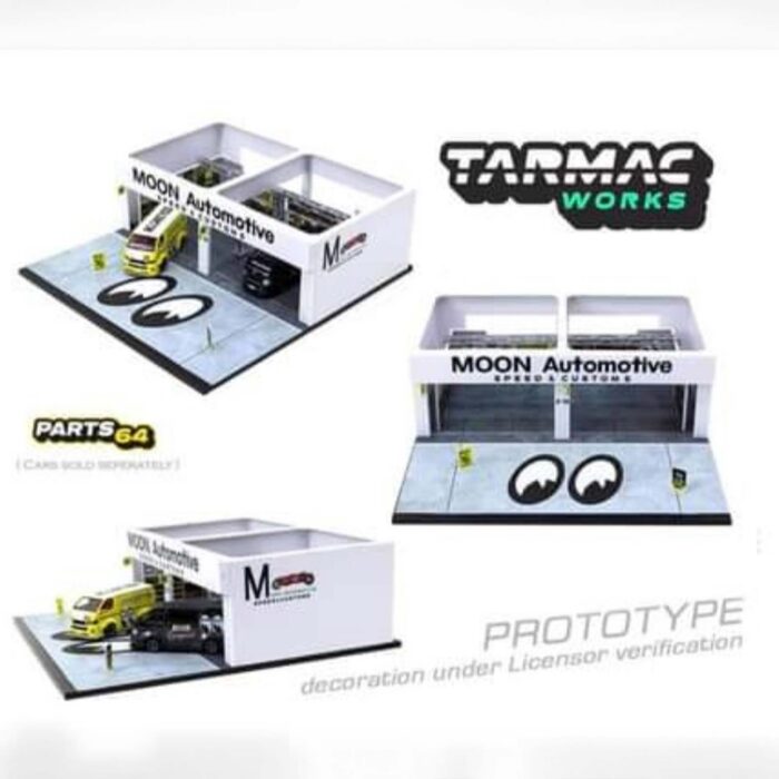 Tarmac -  Pit Garage *Mooneyes Speed & Customs
