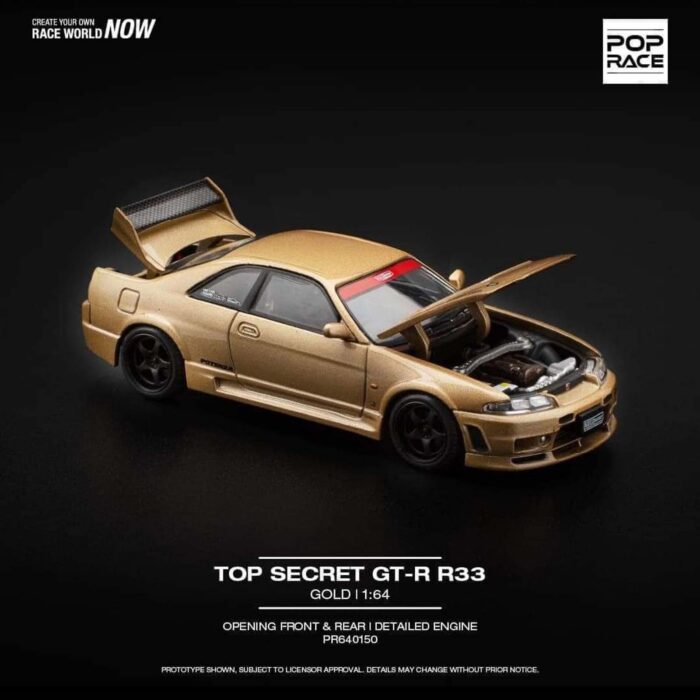 Pop Race - Top Secret R33 GT-R