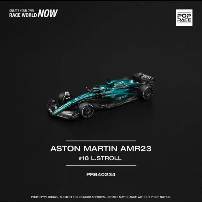 Pop Race - Aston Martin AMR23 #18 Lance Stroll