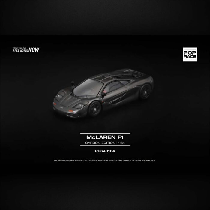 Pop Race -  McLaren F1, carbon edition