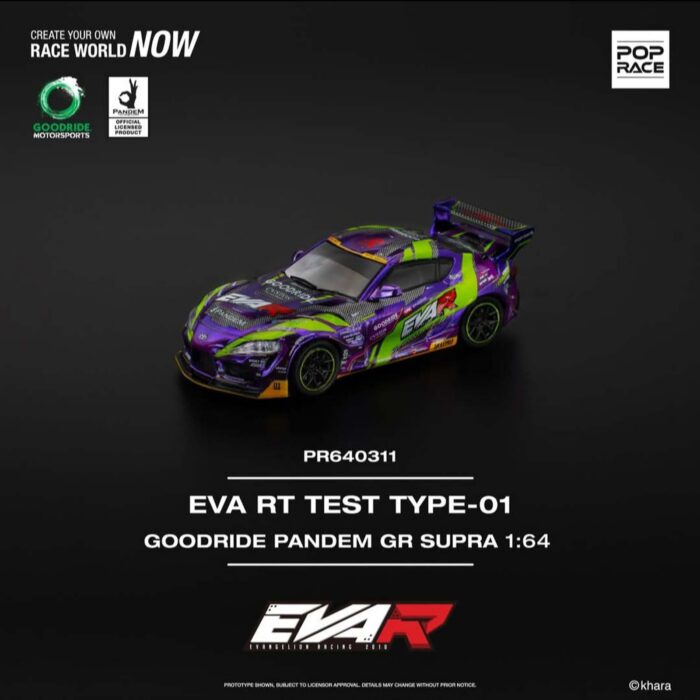 Pop Race - Pandem GR Supra Eva