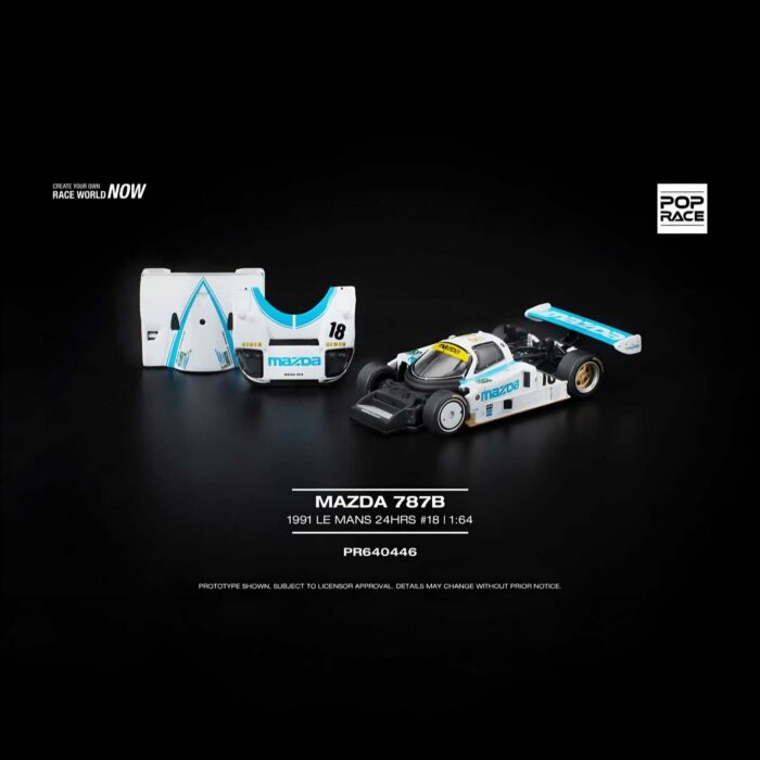 Pop Race - 1991 Mazda 787B #18 LE Mans 24hrs