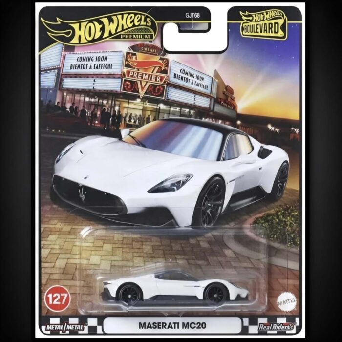 Hot Wheels - Maserati MC20, white boulevard