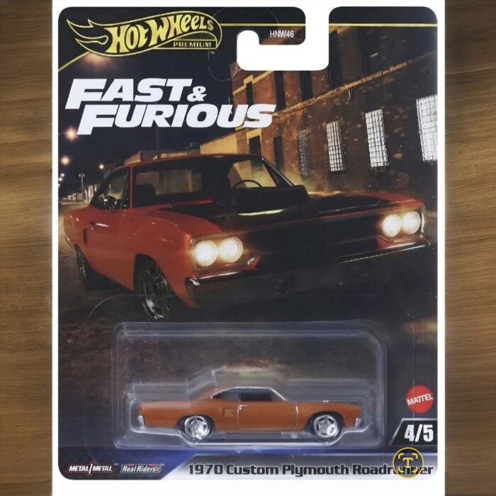 Hot Wheels - 1970 Plymouth Roadrunner f&f
