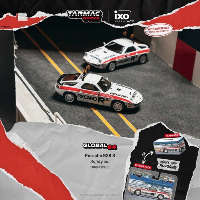 Tarmac - Porsche 928 S Safety Car, white