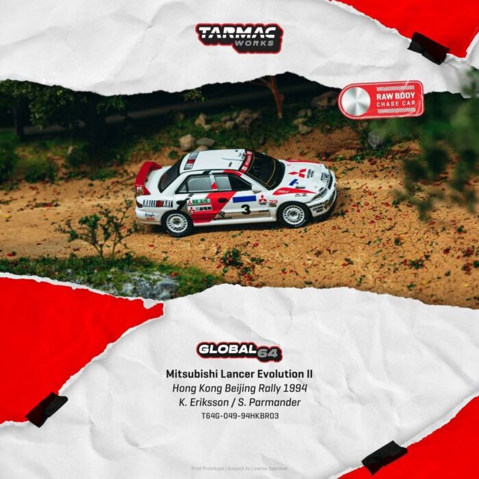 Tarmac - 1994 Mitsubishi Lancer Evolution II K. Eriksson/S