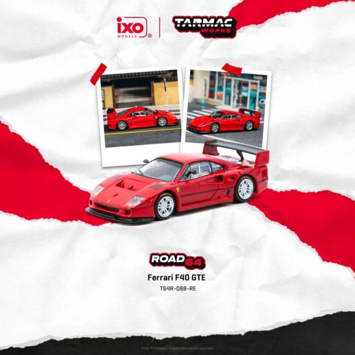 Tarmac - Ferrari F40 GTE, red