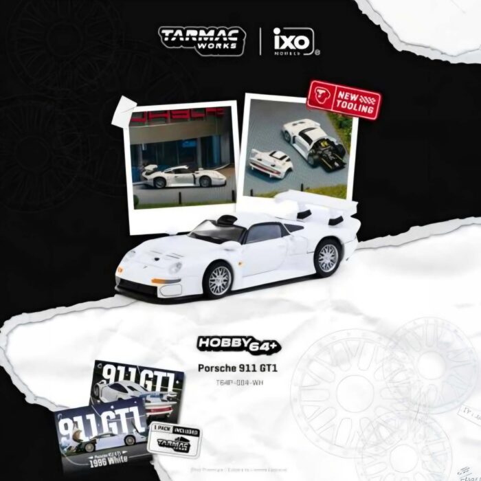 Tarmac - Porsche 911 GT1, white