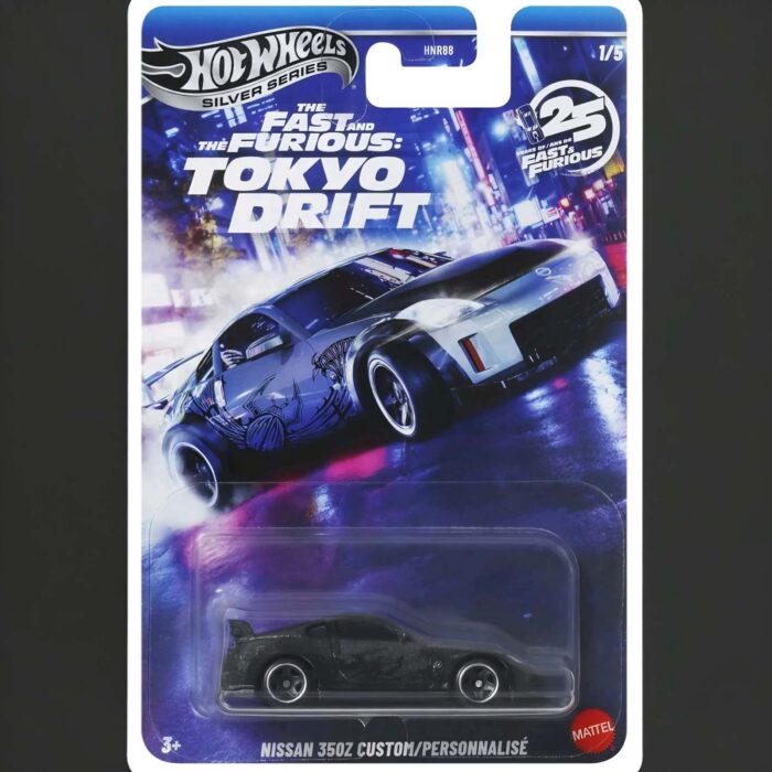 Hot Wheels - Nissan 350Z Custom, black f&f