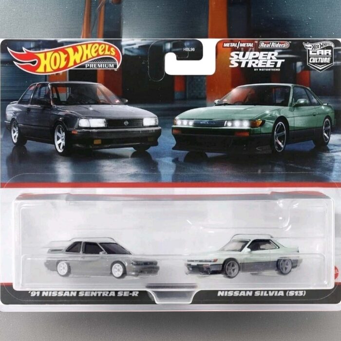 Hot Wheels - 2-pack 91 Nissan Sentra & Nissan Silvia s13