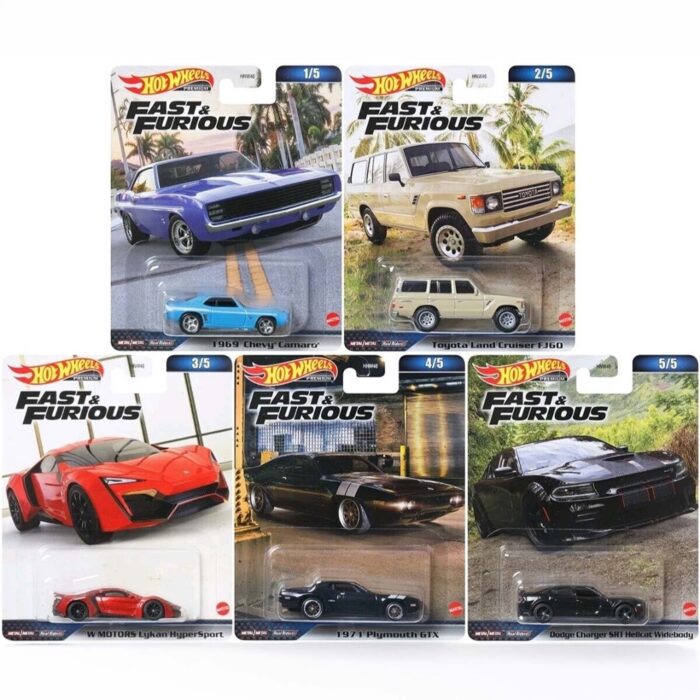 Hot Wheels - Fast & Furious set 86-977b