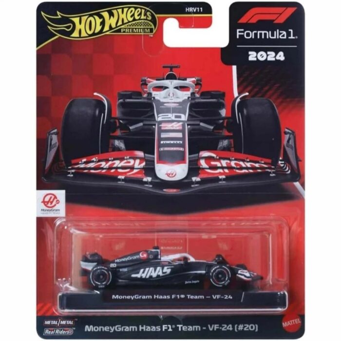 Hot Wheels - MoneyGram Haas VF-24 F1 Team #20 Nico Hulkenberg