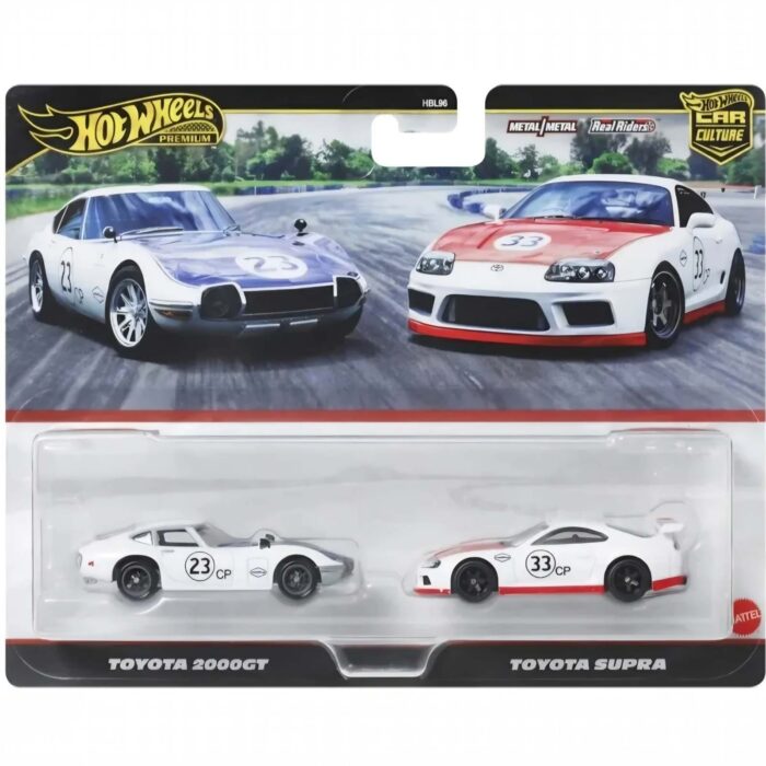 Hot Wheels - 2-pack Toyota 2000GT & Toyota Supra