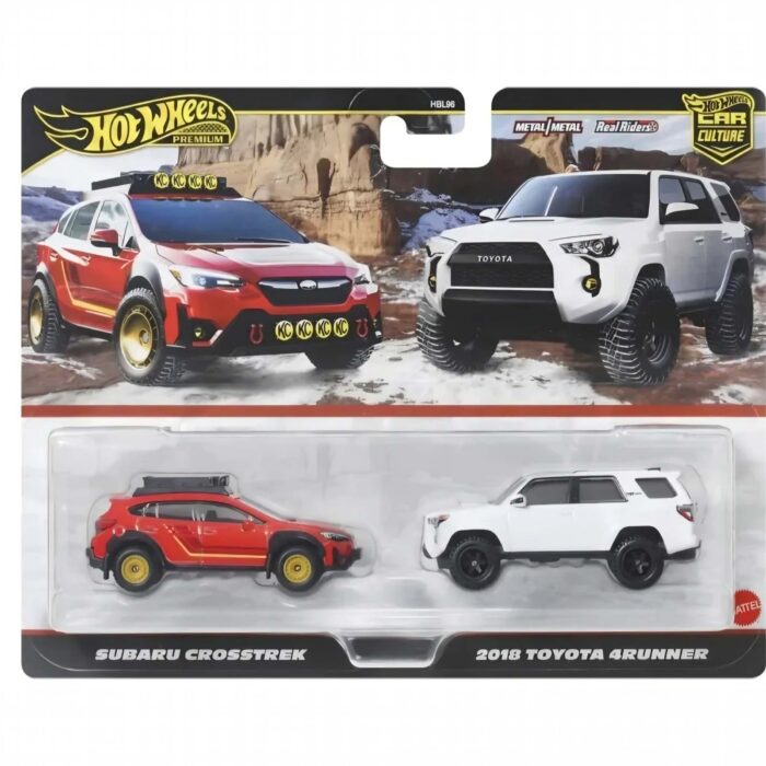 Hot Wheels - 2-pack Subaru Crosstrek & 2018 Toyota 4Runner